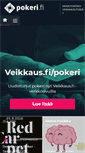 Mobile Screenshot of pokeri.fi