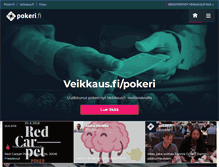 Tablet Screenshot of pokeri.fi