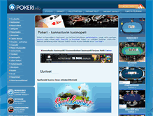 Tablet Screenshot of pokeri.info